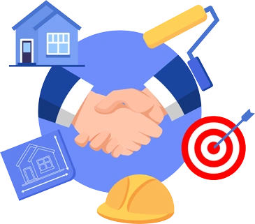 Partenariat de profesionnels immobiliers